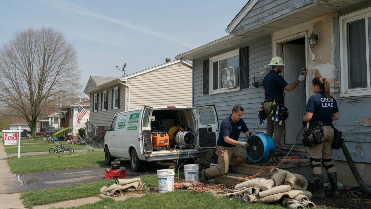 Flood Cleanup in Watchung, NJ near me